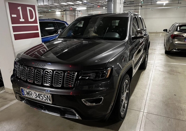 Jeep Grand Cherokee cena 189000 przebieg: 61000, rok produkcji 2020 z Wrocław małe 781